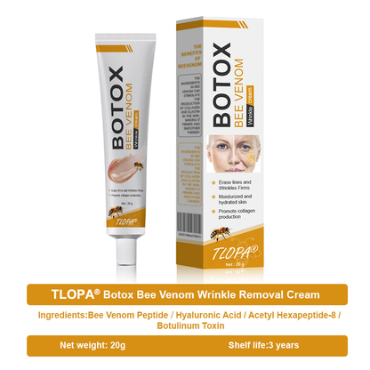 👨‍⚕️ Made and Shipped from USA✅ TLOPA™ Botox Bee Venom Wrinkle Removal Cream- LAST DAY 80% OFF