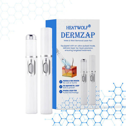 𝐇𝐄𝐀𝐓𝐖𝐎𝐋𝐅®👩‍⚕️ 𝐃𝒆𝐫𝐦𝒁𝐚𝐩 𝑵𝐁-𝐔𝐕𝐁 𝑴𝐨𝐥𝐞 & 𝑾𝐚𝐫𝐭 𝑹𝒆𝐦𝐨𝐯𝐚𝐥 𝑷𝐡𝐨𝐭𝐨𝐭𝐡𝐞𝐫𝐚𝐩𝐲 𝑳𝐚𝐬𝒆𝐫 𝑷𝐞𝐧 (Effectively inhibits excessive cell proliferation, eliminates inflammation and repairs the skin barrier)