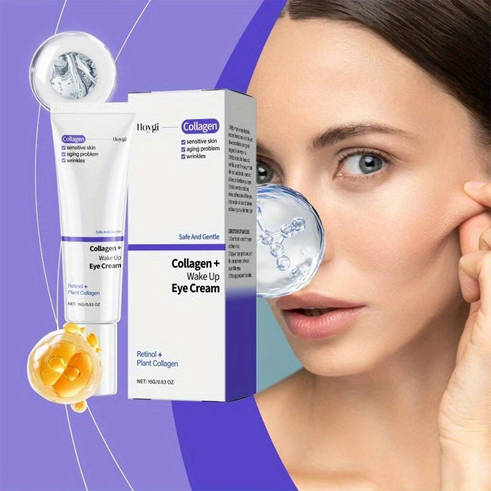 Collagen-lnfused T Nourishing & Repairing Eye Cream with Plant EssenceFormula