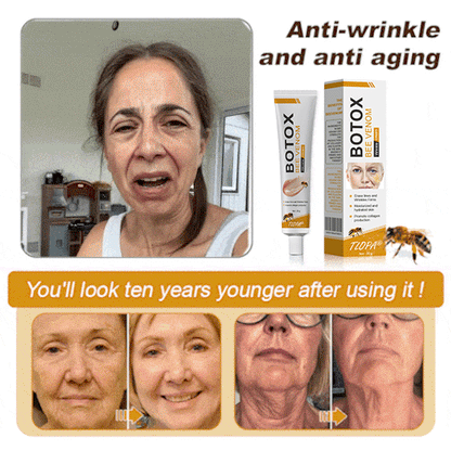👨‍⚕️ Made and Shipped from USA✅ TLOPA™ Botox Bee Venom Wrinkle Removal Cream- LAST DAY 80% OFF