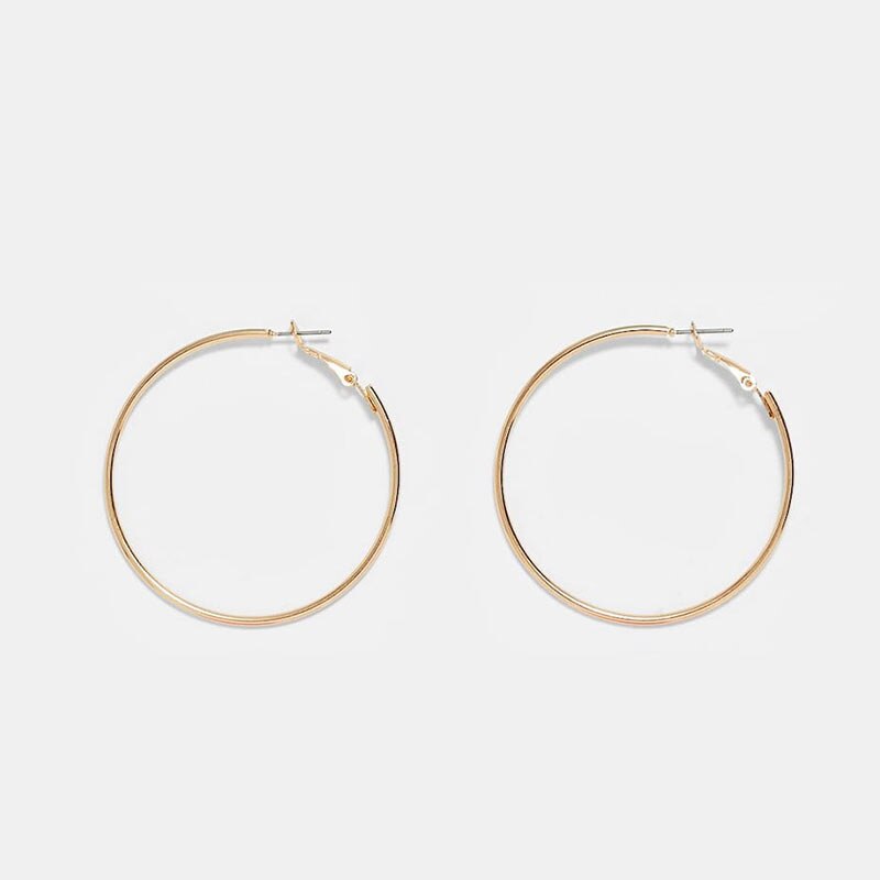 Flatfoosie New Tiny Hoop Earrings For Women Gold Color Cartilage Hoop Earrings Jewelry Heart Cross Star Triangle Charm Earrings